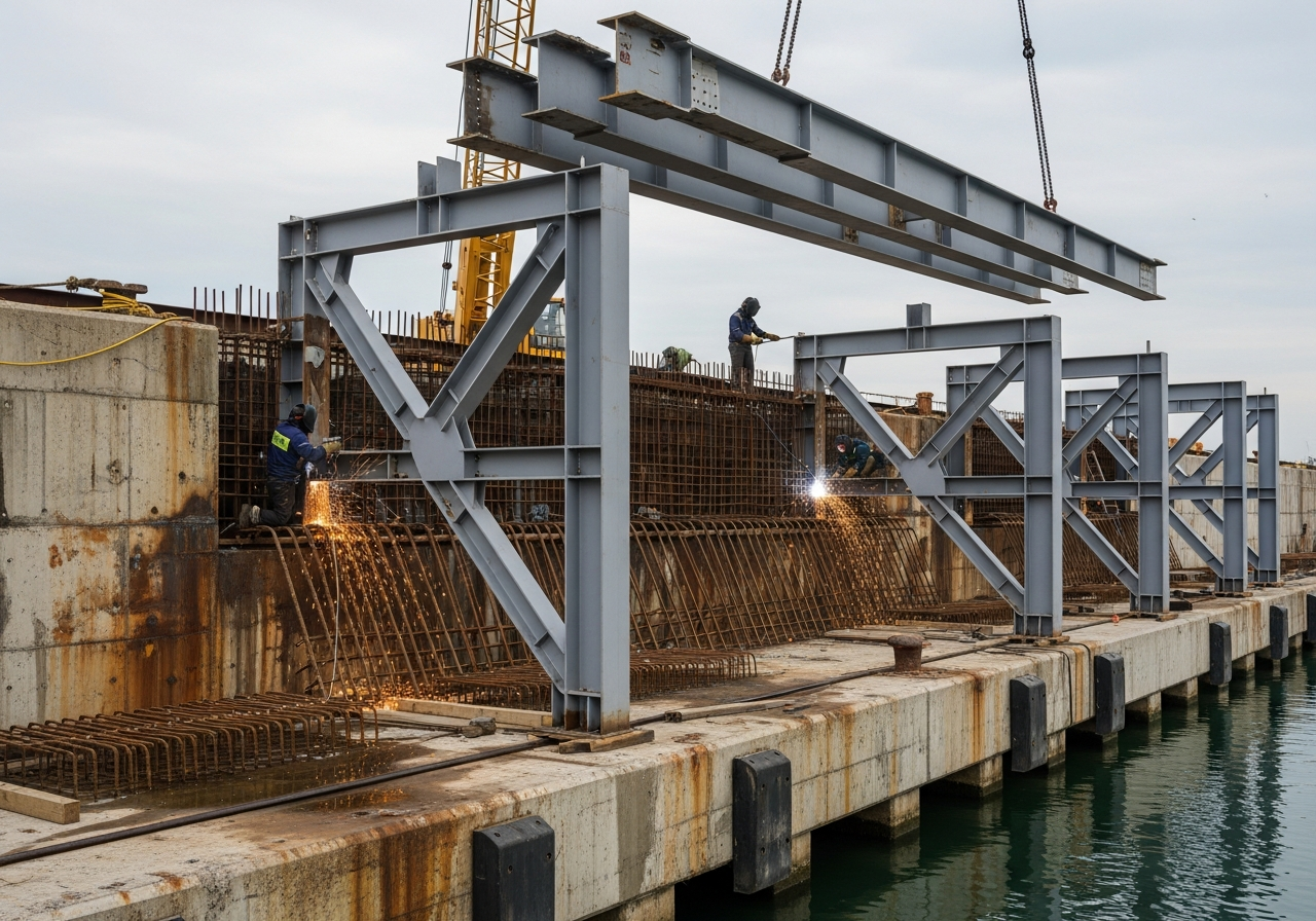 Marine Berth Strengthening