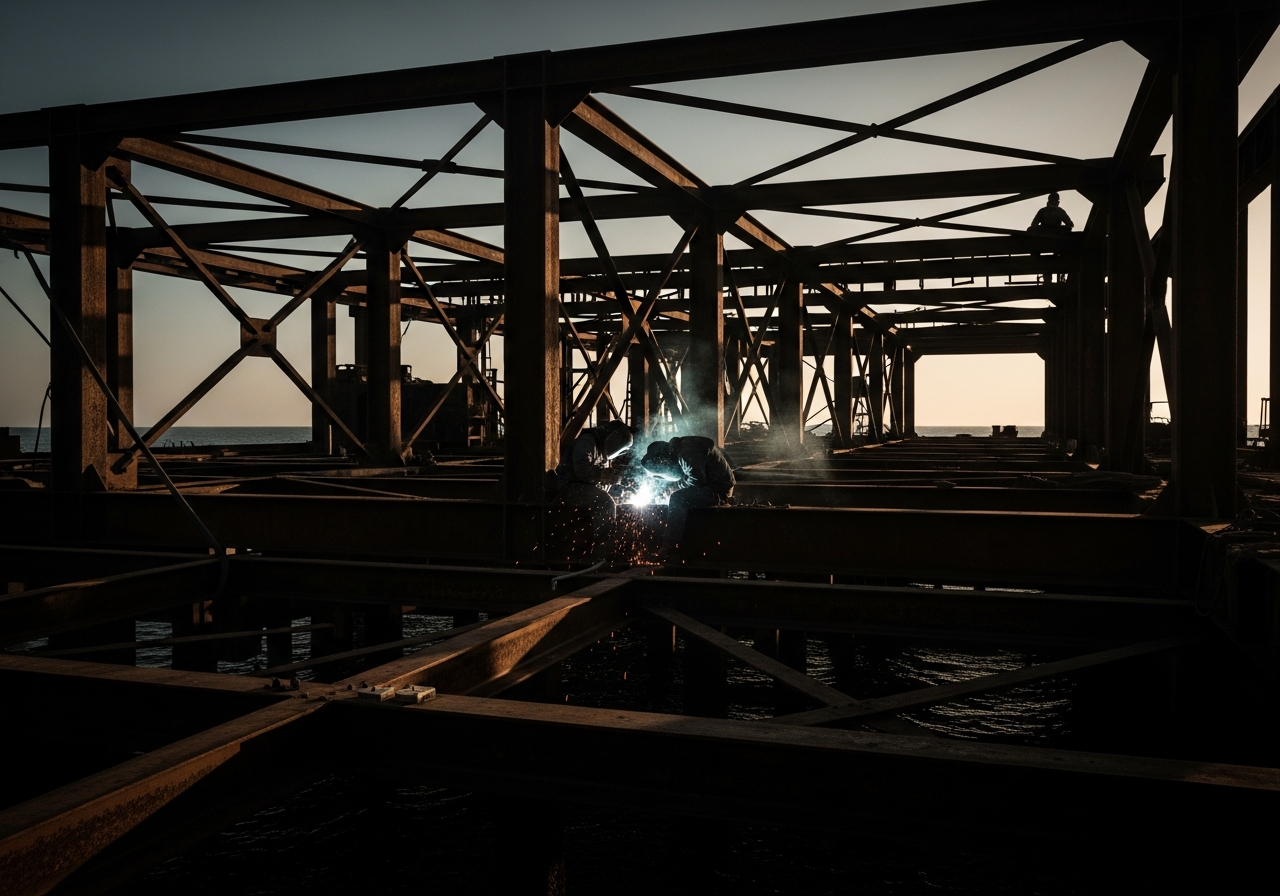 Jetty Steel Structure Rehabilitation